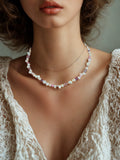 Náhrdelník VIVIEN – filipínské perly a přírodní drahokamy | Anna Jewelry