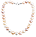 „ROCO“ náhrdelník ze sladkovodních multicolor perel | Ag 925 Rhodium