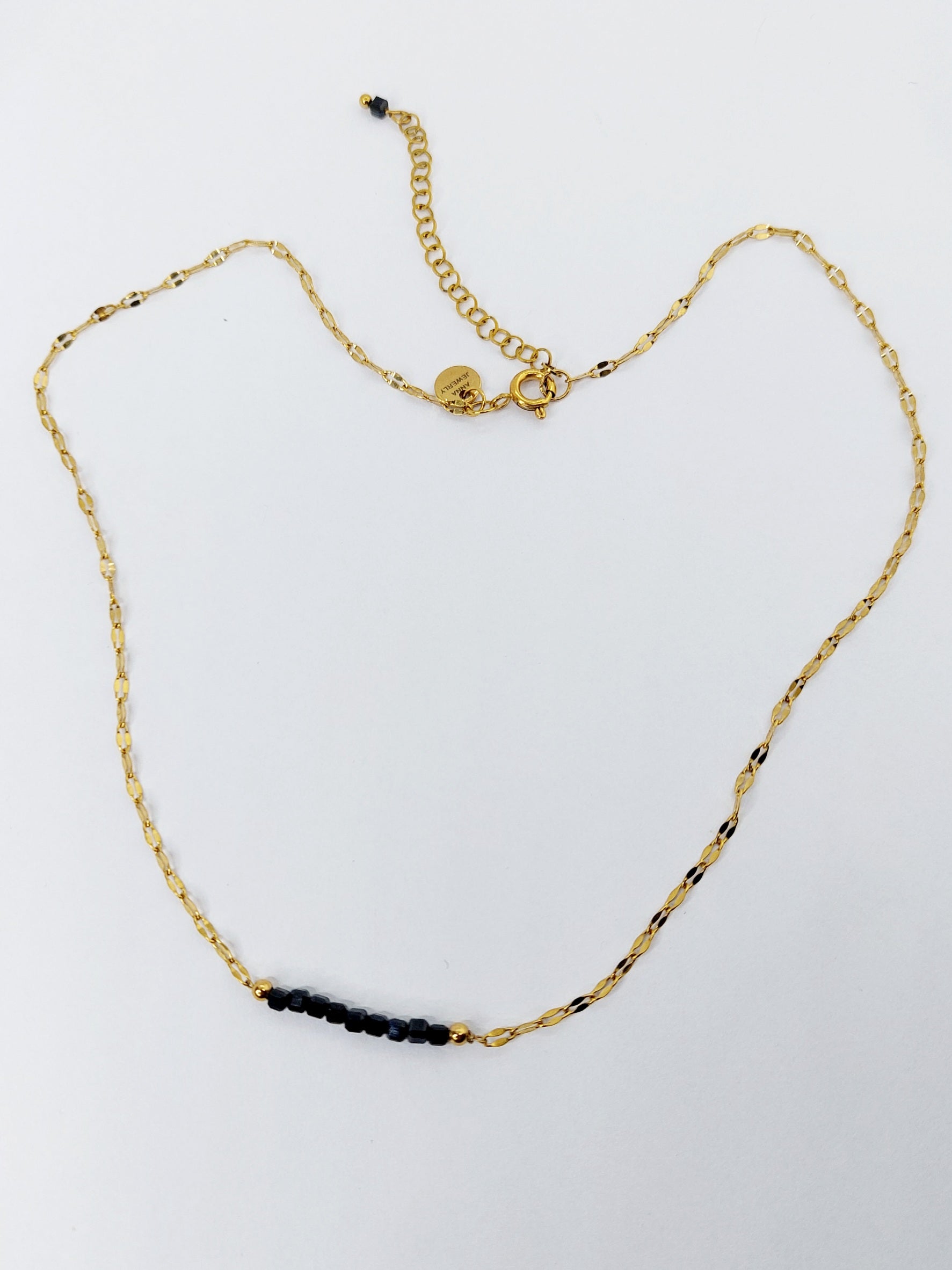 Zlatý náhrdelník - choker LEREA spinel